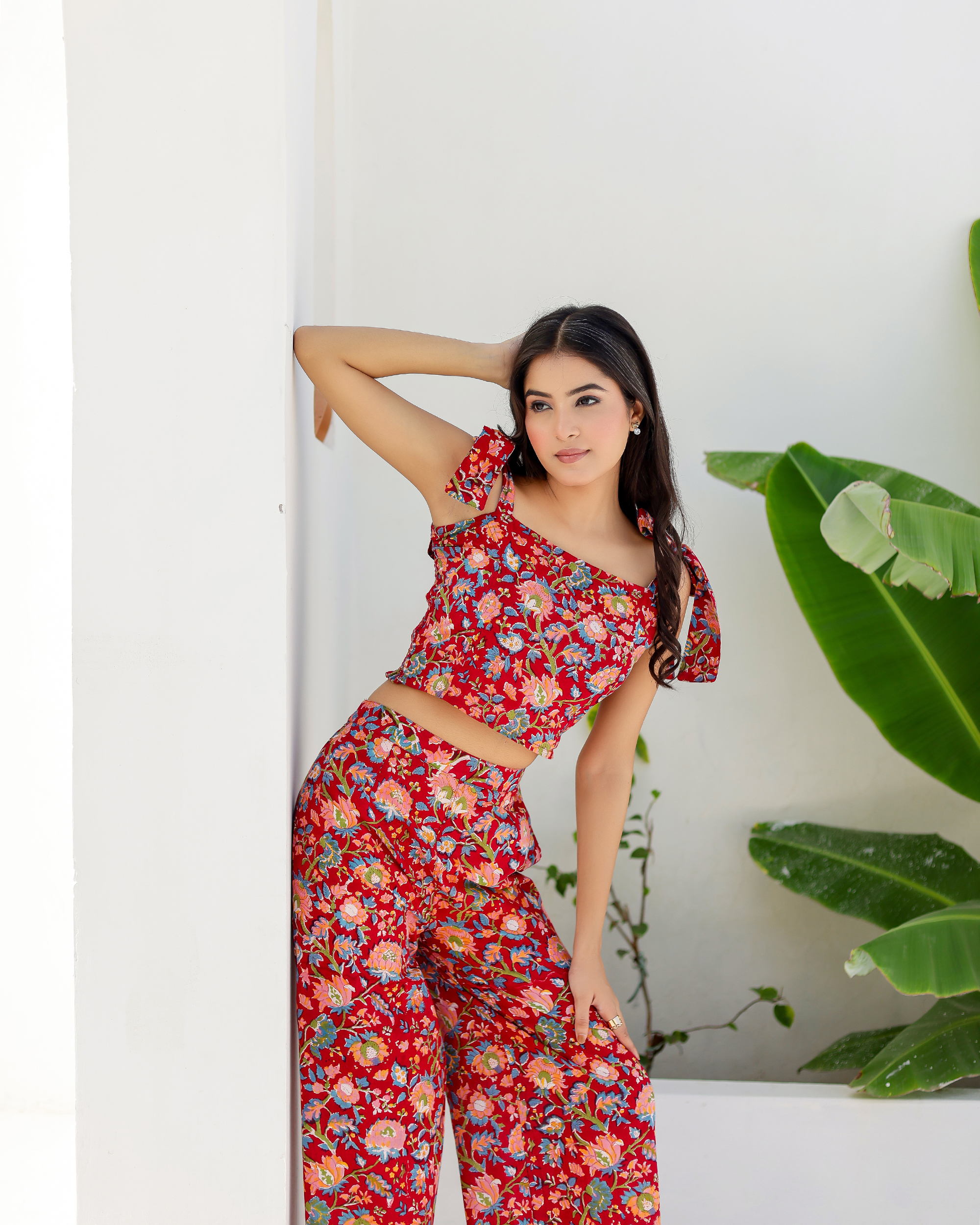 women’s cotton co-ord sets by Bolbo – aesthetic floral designs