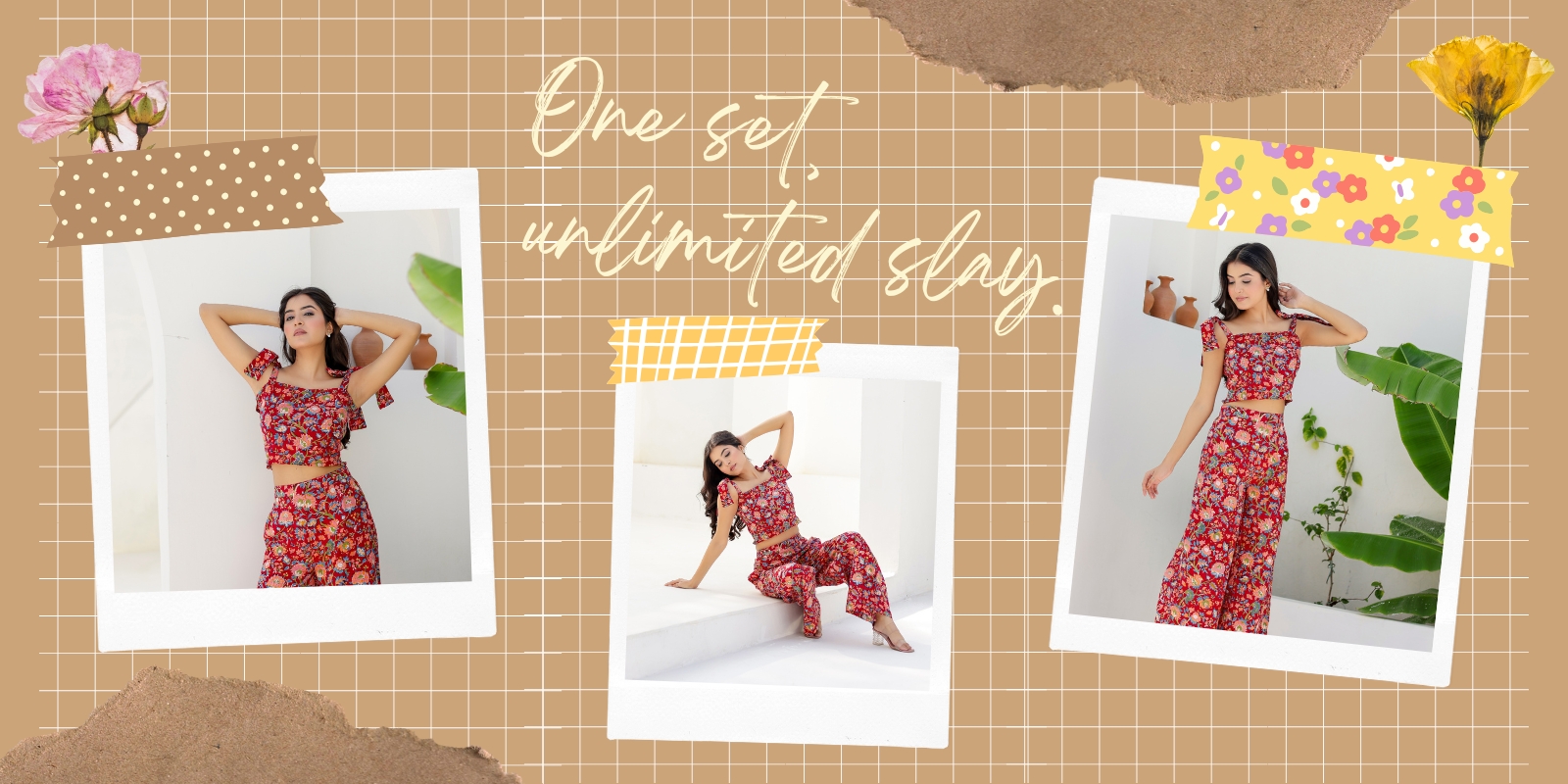 cotton co ord set for women