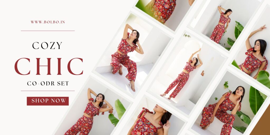 printed floral co-ord set women