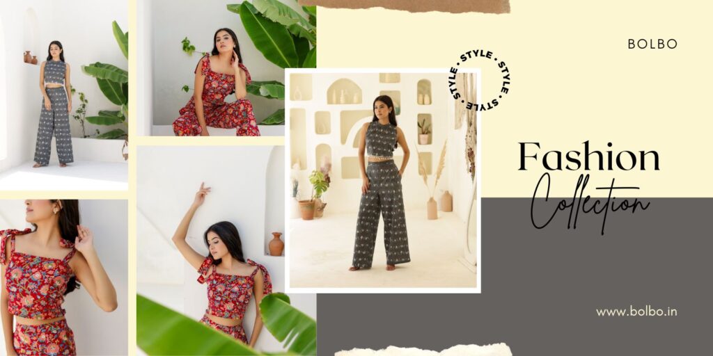 types of co ord sets for women