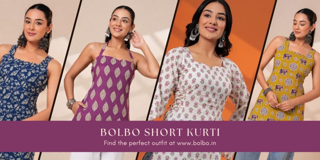 stylish short kurti for summer